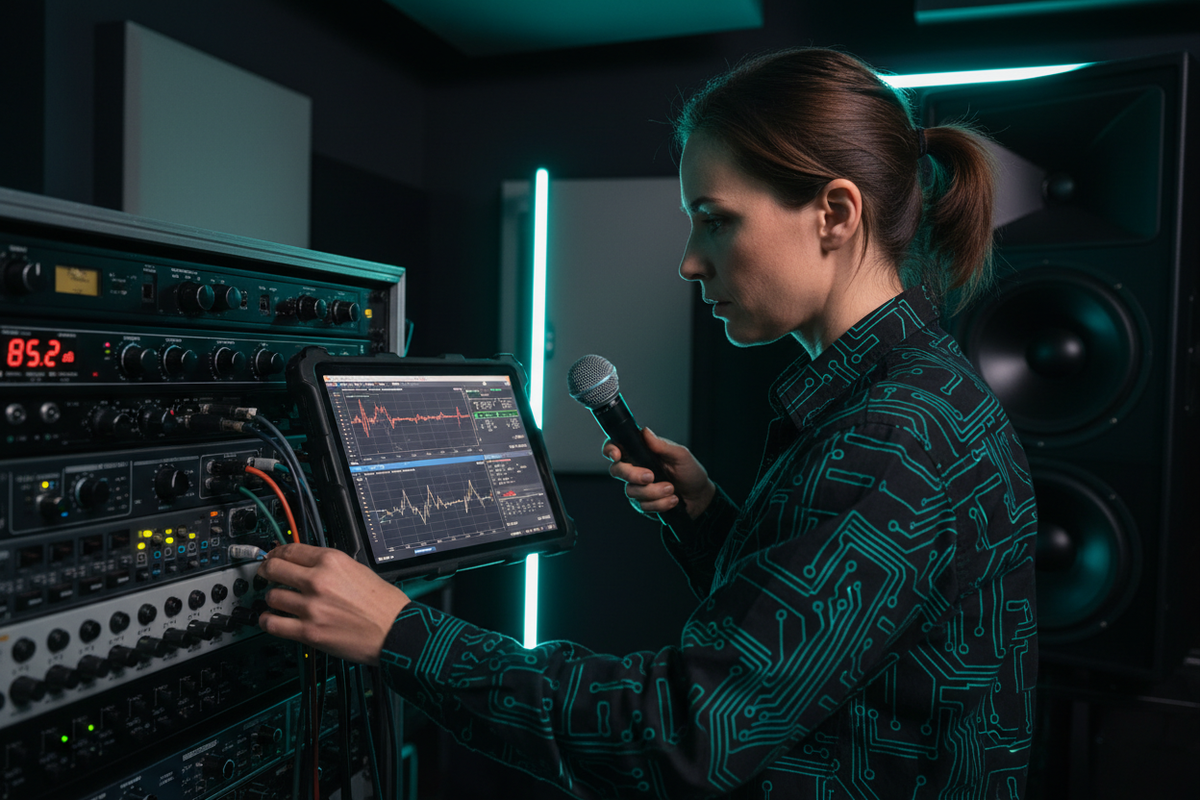 Audio System Calibration and Testing by Expert Engineer
