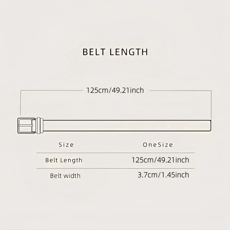 Vintage Casual Outdoor Waist Belts Automatic Buckle Belt Jeans Dress Pants Accessories For Women Men deideas