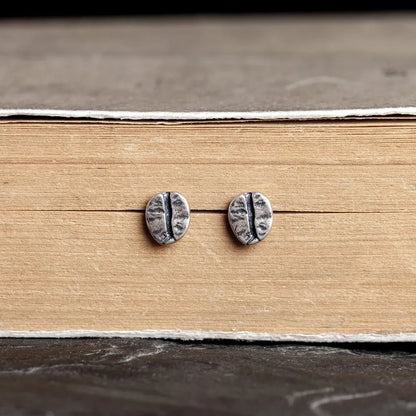 Coffee Bean Stud Earrings Punk & Vintage Style for Men & Women, Party & Wedding Jewelry deideas