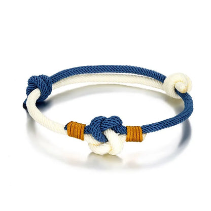 Knotted Rope Bracelet – Milan, Adjustable, 16 Styles