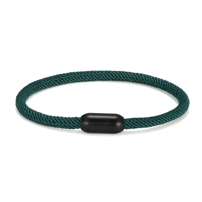 Bracelet corde de tennis - Accessoire de sport avec fermoir pour joueurs et fans