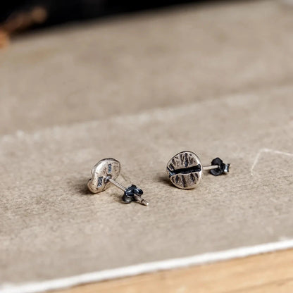 Coffee Bean Stud Earrings Punk & Vintage Style for Men & Women, Party & Wedding Jewelry deideas