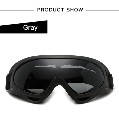 Wraparound Goggles – Foam Padding, Adjustable Strap, 6 Styles