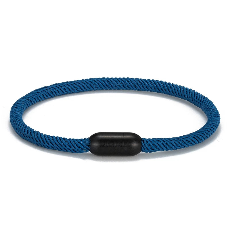 Bracelet corde de tennis - Accessoire de sport avec fermoir pour joueurs et fans