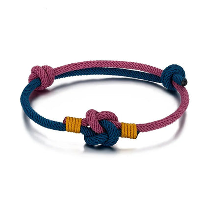 Knotted Rope Bracelet – Milan, Adjustable, 16 Styles