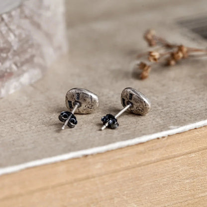 Coffee Bean Stud Earrings Punk & Vintage Style for Men & Women, Party & Wedding Jewelry deideas
