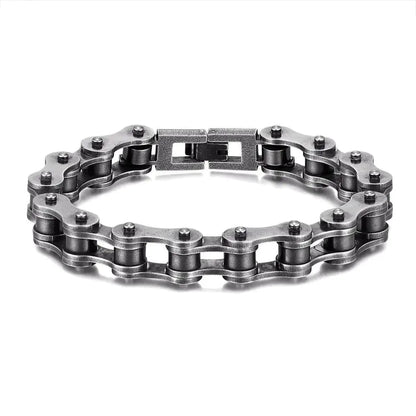 Iron Rider Punk Biker Chain Bracelet deideas