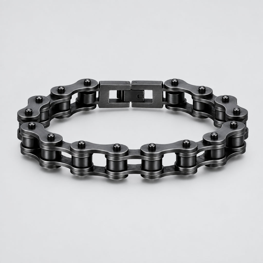 Iron Rider Punk Biker Chain Bracelet deideas