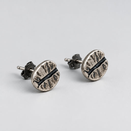 Coffee Bean Stud Earrings Punk & Vintage Style for Men & Women, Party & Wedding Jewelry deideas