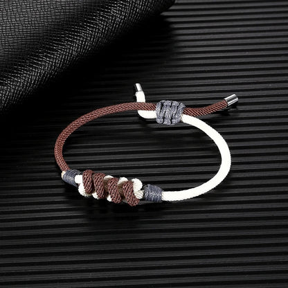 Milan Rope Couples Bracelet Adjustable, Unisex