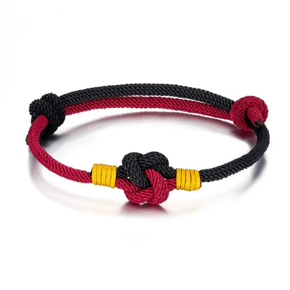 Knotted Rope Bracelet – Milan, Adjustable, 16 Styles