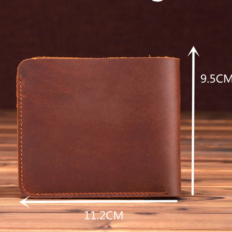 Leather Bifold Wallet – Iron Road, Vertical or Horizontal
