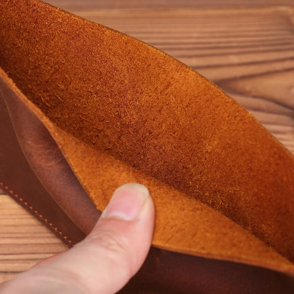Leather Bifold Wallet – Iron Road, Vertical or Horizontal