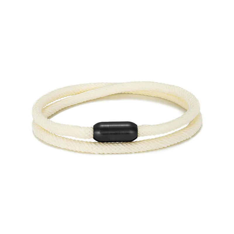 Double Strand Rope Bracelet – Backstage Pass Magnetic Clasp
