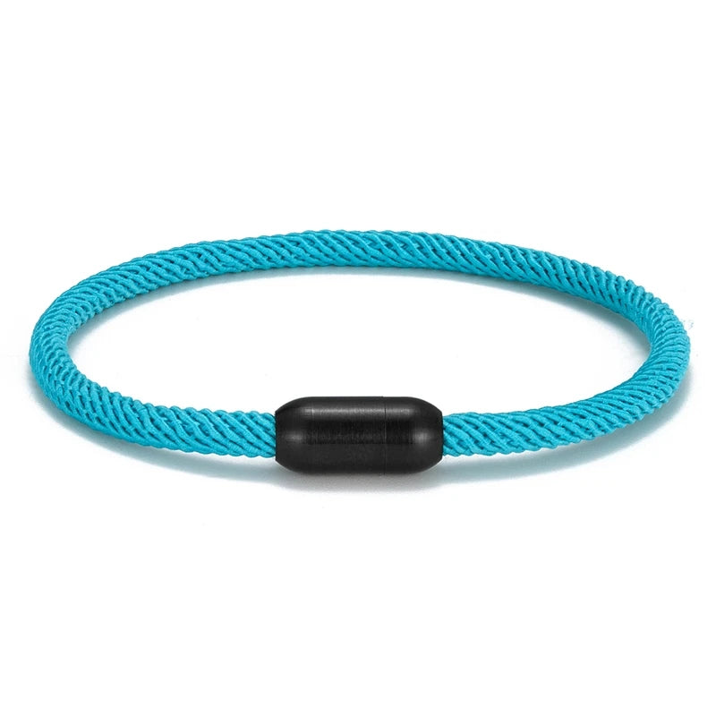 Bracelet corde de tennis - Accessoire de sport avec fermoir pour joueurs et fans