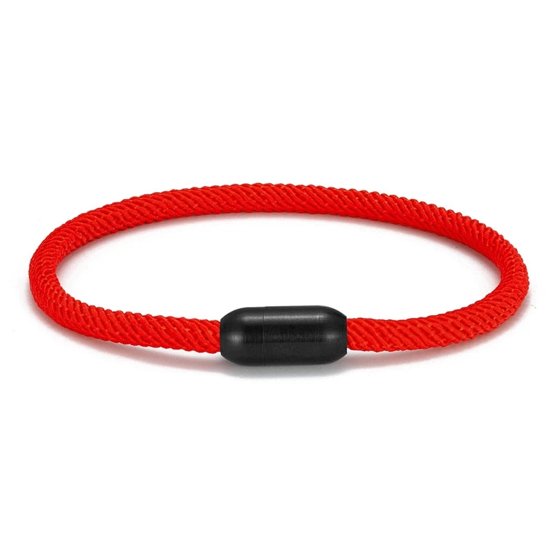 Bracelet corde de tennis - Accessoire de sport avec fermoir pour joueurs et fans