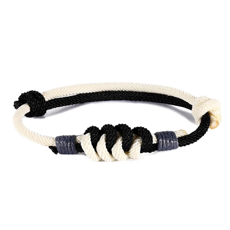 Milan Rope Couples Bracelet Adjustable, Unisex