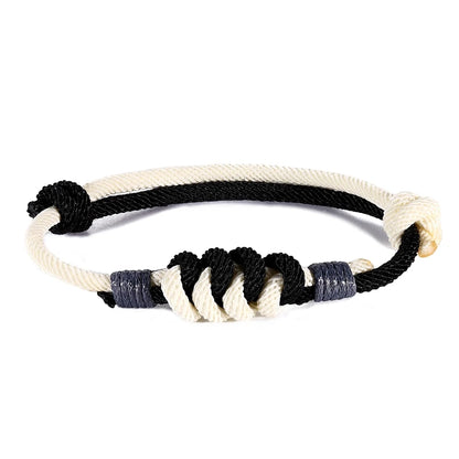 Milan Rope Couples Bracelet Adjustable, Unisex