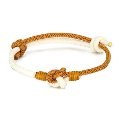 Knotted Rope Bracelet – Milan, Adjustable, 16 Styles