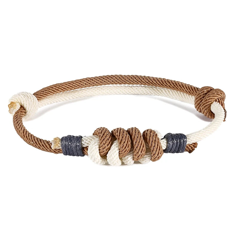Milan Rope Couples Bracelet Adjustable, Unisex