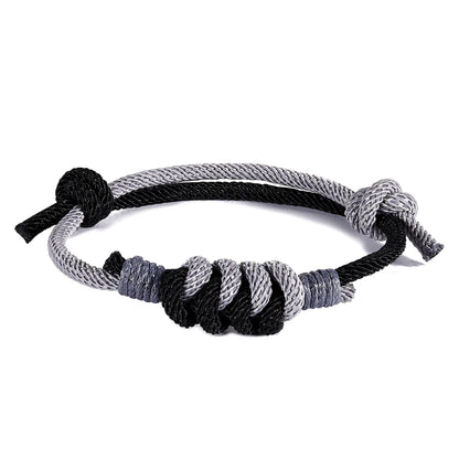 Milan Rope Couples Bracelet Adjustable, Unisex