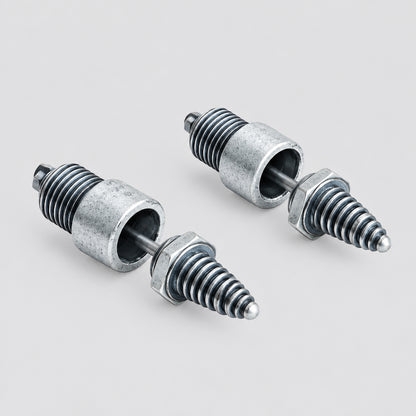 Sterling Silver Spark Plug Stud Earrings Biker-Inspired Steampunk & Cyberpunk Jewelry deideas