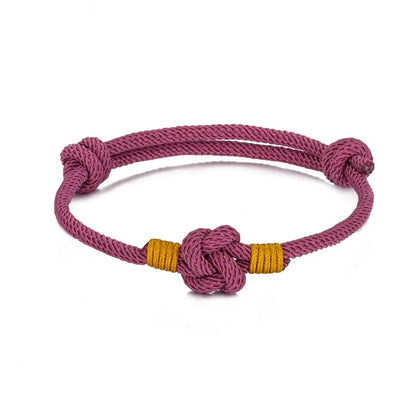 Knotted Rope Bracelet – Milan, Adjustable, 16 Styles