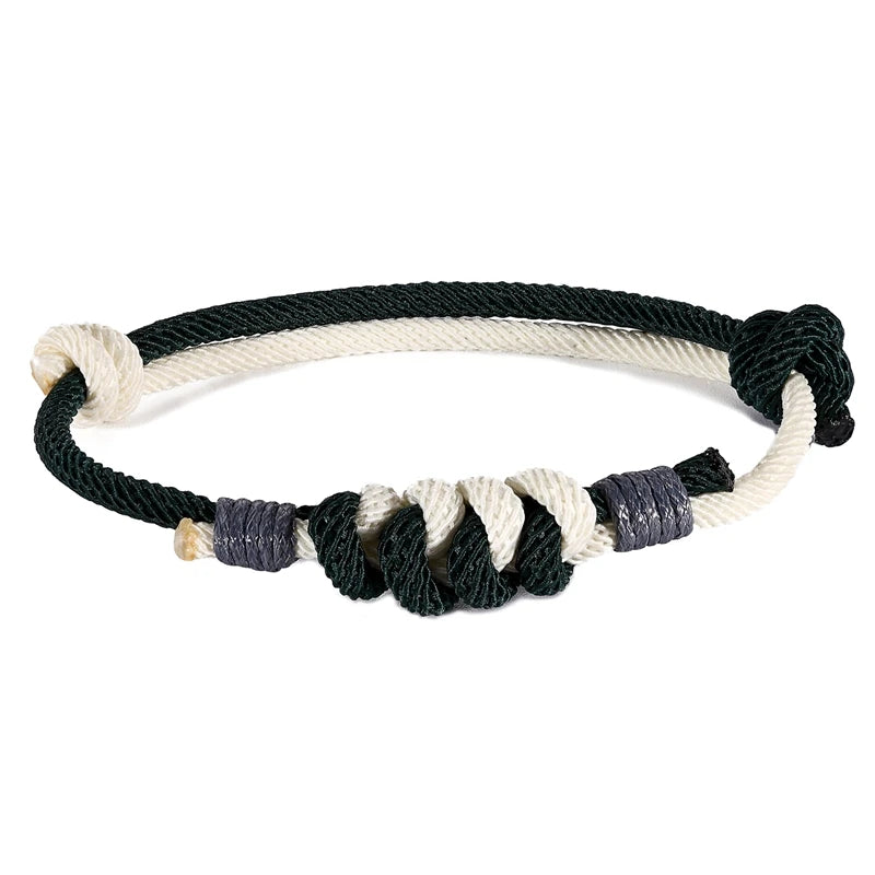 Milan Rope Couples Bracelet Adjustable, Unisex