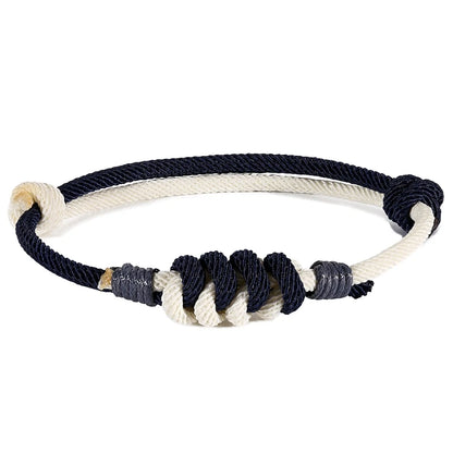 Milan Rope Couples Bracelet Adjustable, Unisex