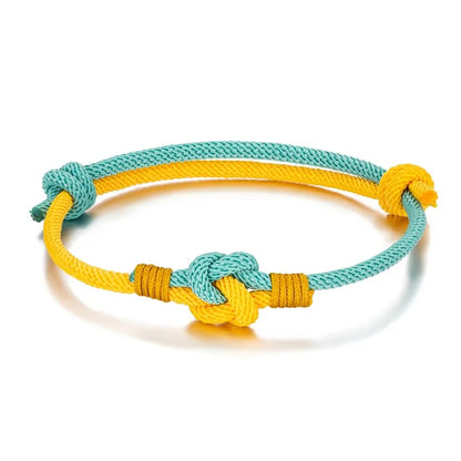 Knotted Rope Bracelet – Milan, Adjustable, 16 Styles