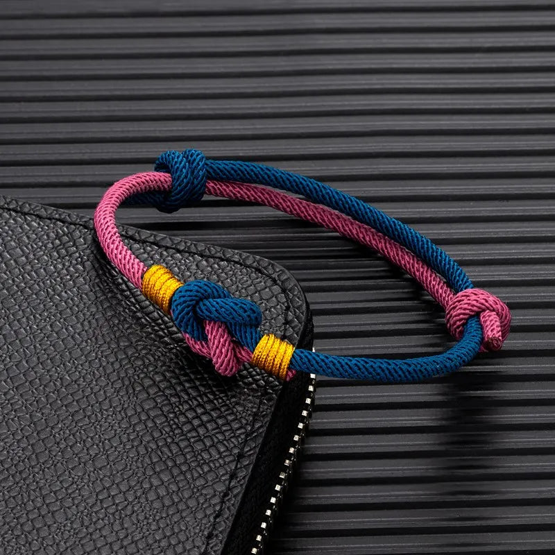 Knotted Rope Bracelet – Milan, Adjustable, 16 Styles
