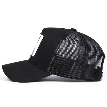 Bad Bunny Embroidered Trucker Cap – Adjustable Mesh Hat