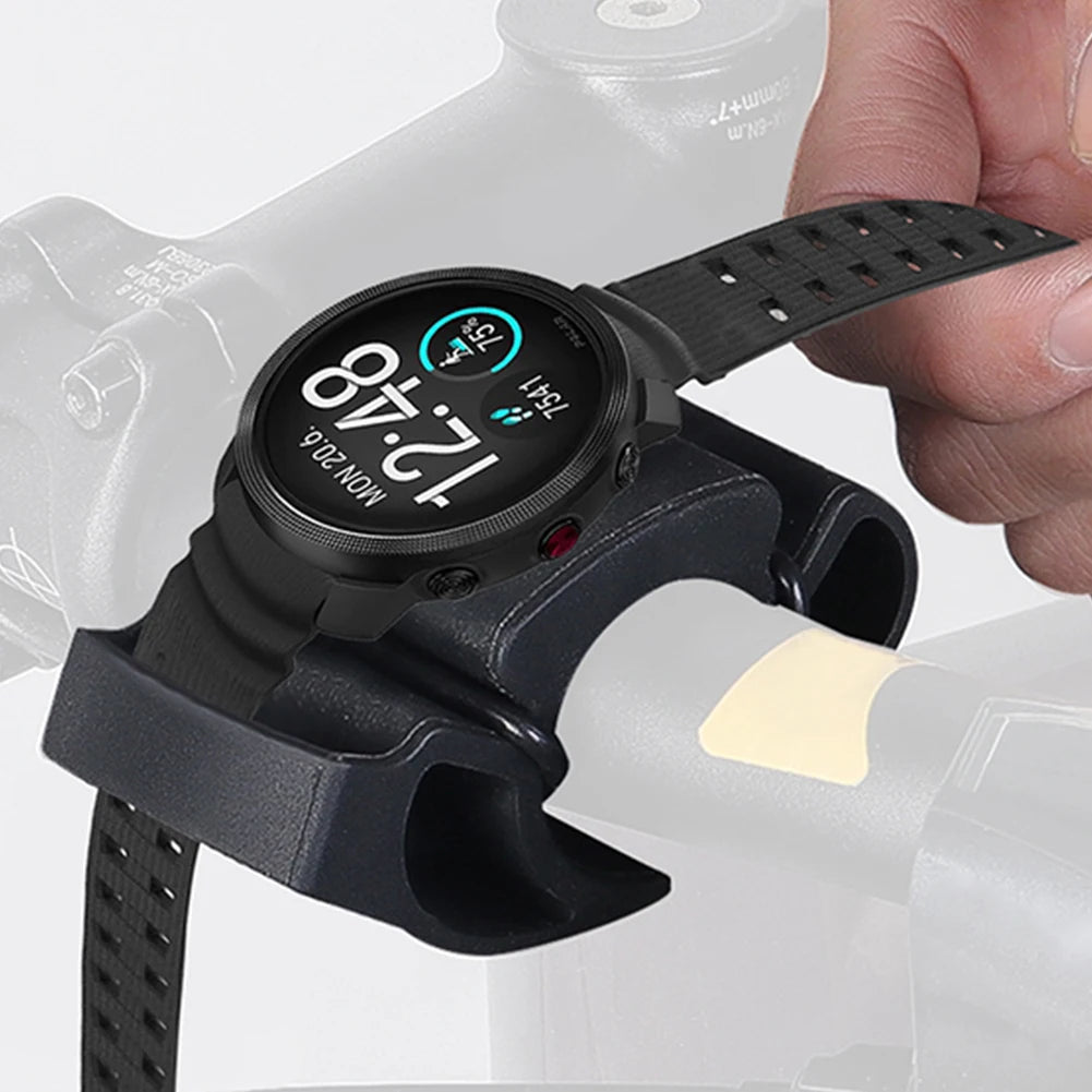 Bike Watch Mount – Silicone Holder & Adapter Options