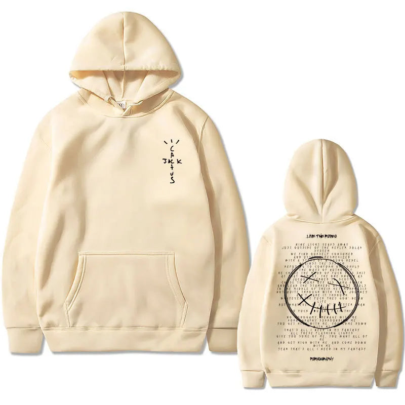 Face Graphic Pullover Hoodie – 12 Colors