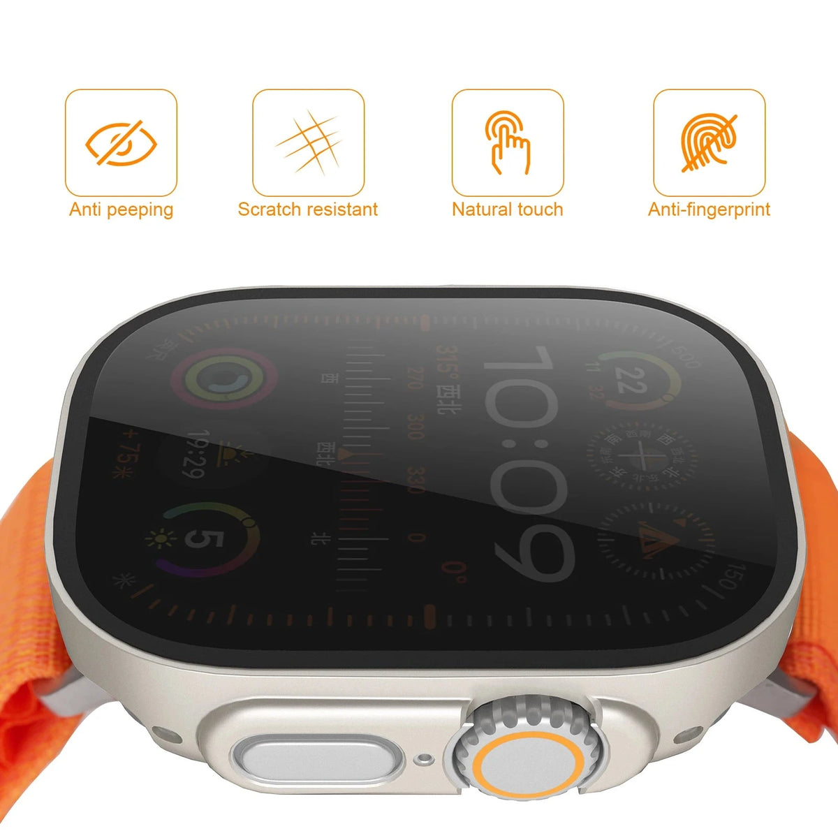 Screen protector Premium protection against scratches and dust for Watch Apple deideas