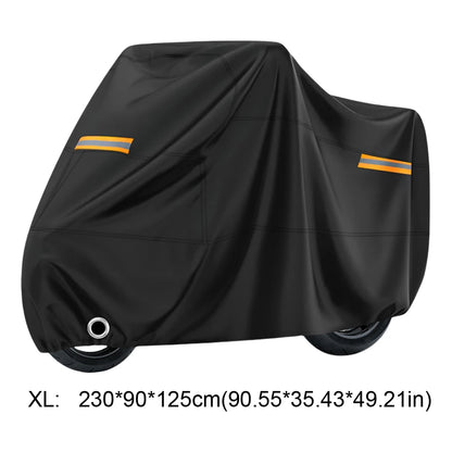 Motorcycle Storage Cover – Buckle Strap & Lock Opening