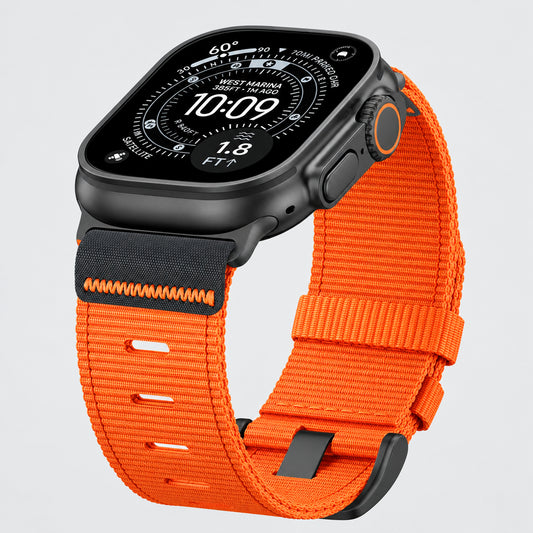 Nylon Apple Watch Band, 38–49mm Adjustable