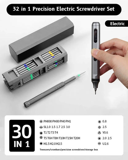 Torx Hex Phillips Precision Screwdriver Set Magnetic Screwdriver deideas