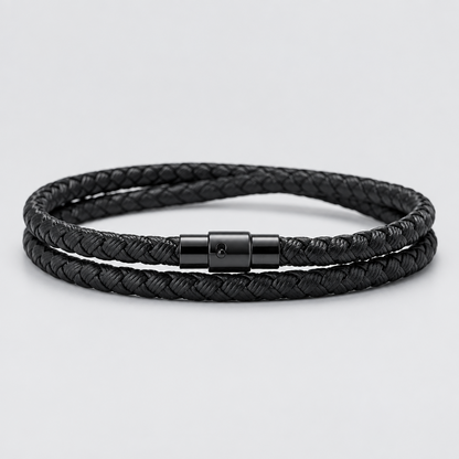 Double-Layer Paracord Survival Bracelet - Grade A Outdoor Emergency Band