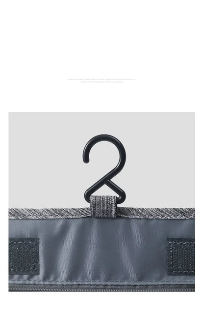 Hanging Toiletry Bag – Fold-Out Organizer, 3 Colors