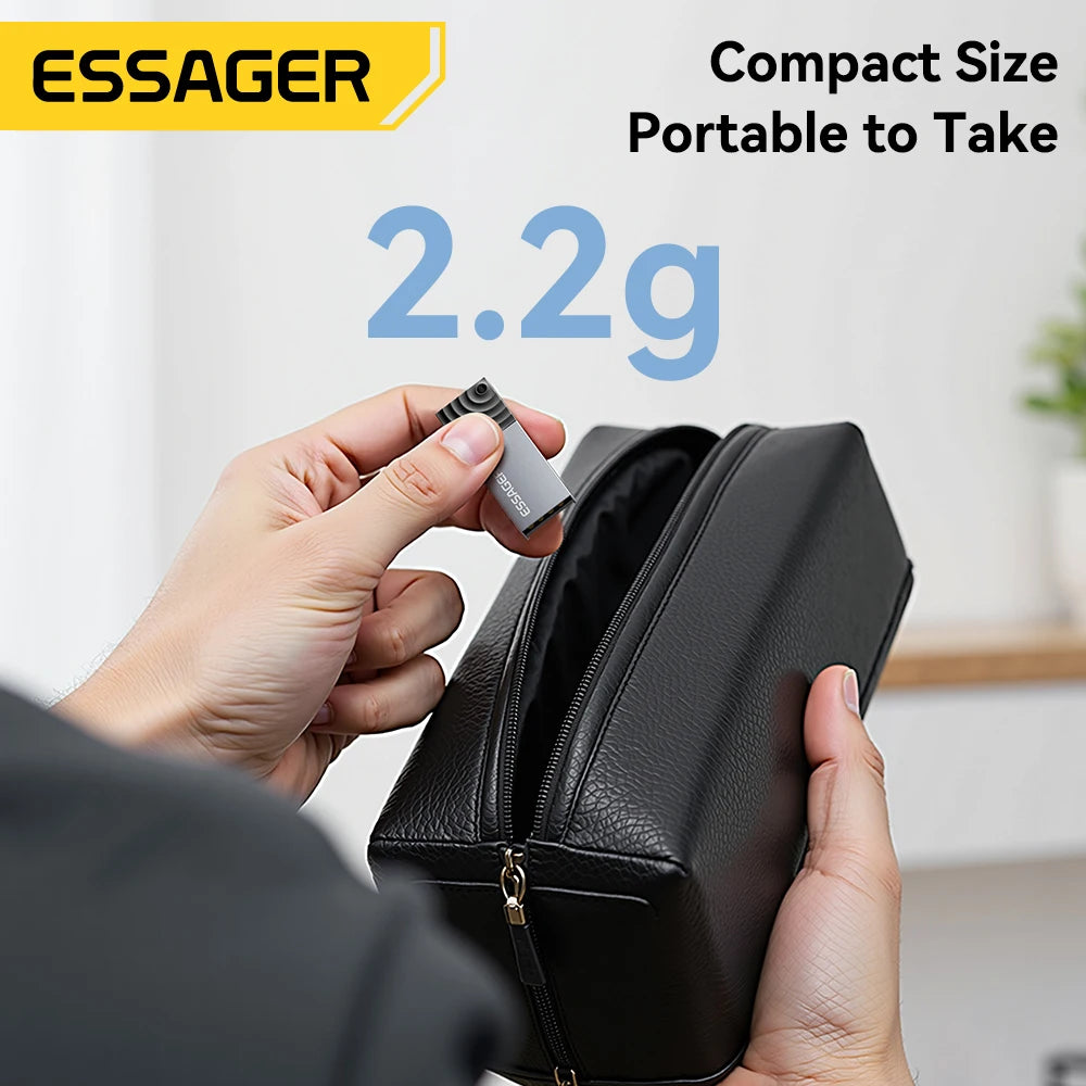 MicroSD Card Reader USB-C & USB 2.0, Dual Interface
