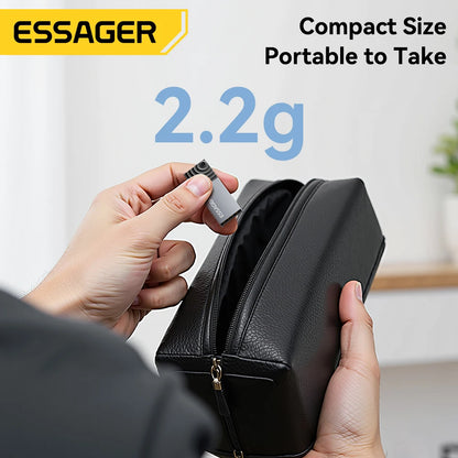 MicroSD Card Reader USB-C & USB 2.0, Dual Interface