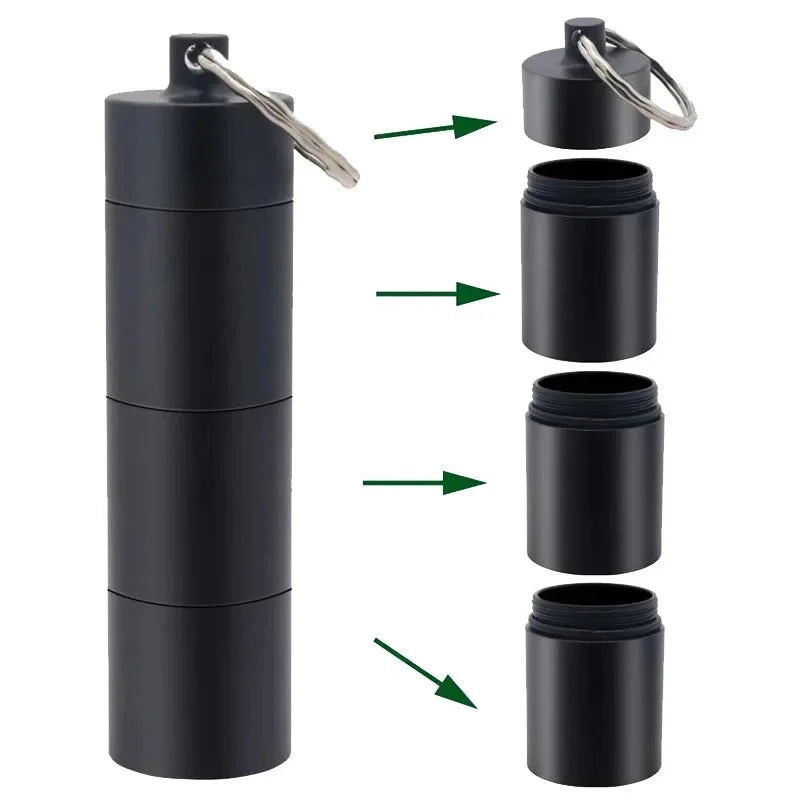 Portable Mini Pill Box  Waterproof and Sealed Organizer deideas