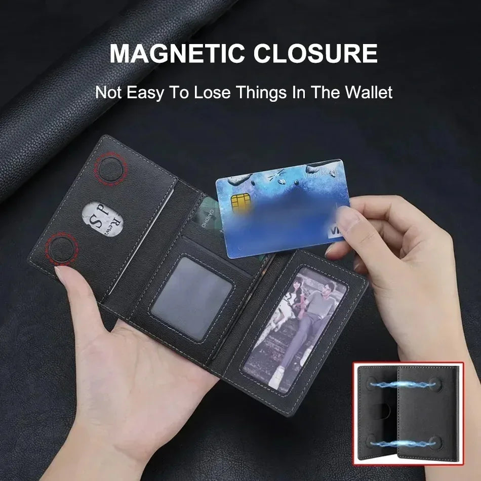 Magnetic Phone Wallet – MagSafe-Compatible, 6 Card Slots