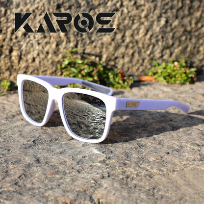 Rectangular Sunglasses – Textured Frame, 5 Combinations