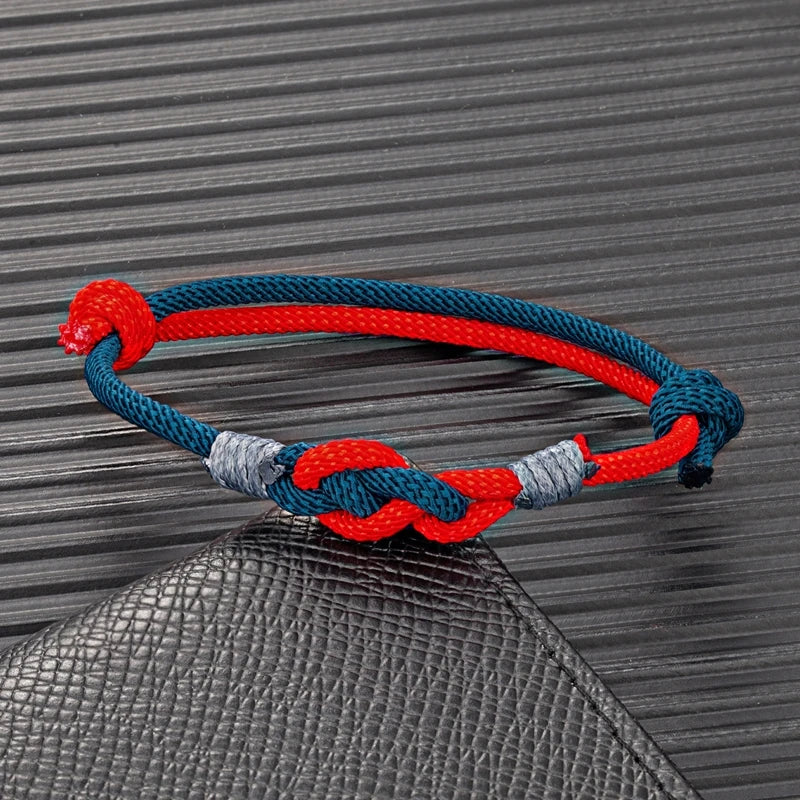 Knot Rope Bracelet – Adjustable, 13 Colors