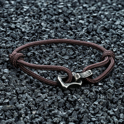 Chain Link Rope Bracelet – Adjustable, 10 Colors