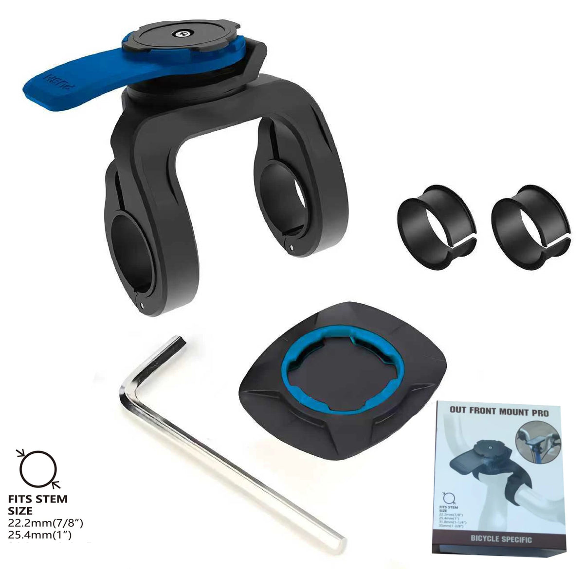 Bike Phone Mount – Twist-Lock Sets & Damper Option
