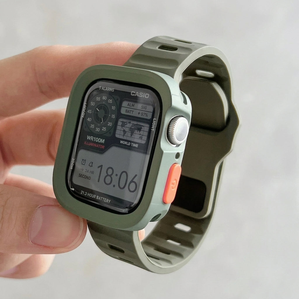 Urban Steel Strap moderno y sofisticado. Your Apple iWatch. deideas