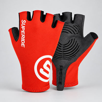 Half-Finger Cycling Gloves – Padded, Sizes S–XL